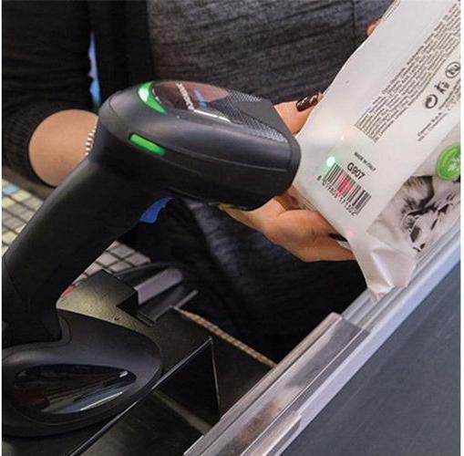 Produktbild Datalogic Gryphon I GD4520, Kit, 2D Mpixel Imager, USB-only, Kit includes Scanner, USB Cable 052258 and Stand (2D-Barcodes, 1D-Barcodes)