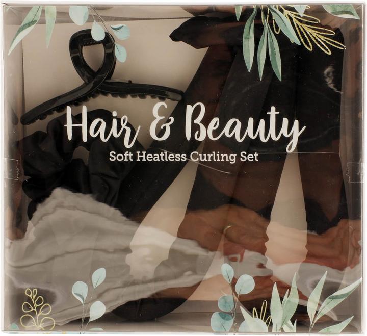 Actual product image Trisa Hair - Soft Heatless Curling Set black