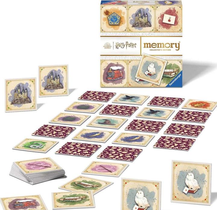 Actual product image Ravensburger Collector's memory Harry Potter (French, Dutch, Multilingual, Italian, Portuguese, English)