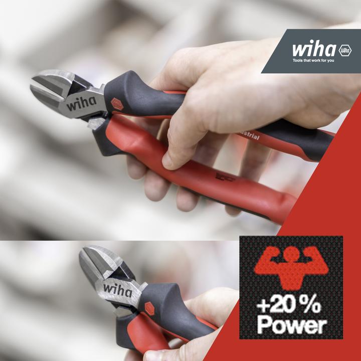 Actual product image Wiha Diagonal cutters Industrial with DynamicJoint® (43456) 160 mm (160 mm)