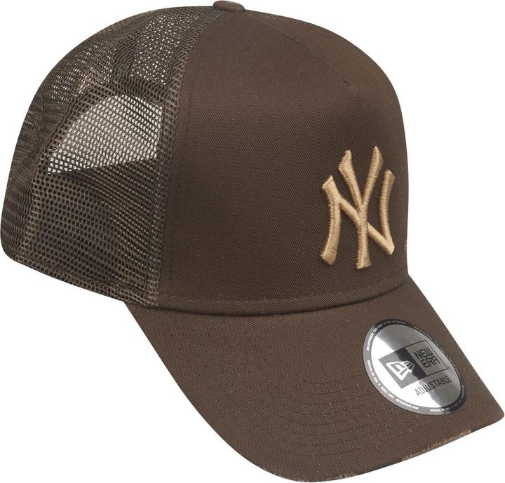 Produktbild New Era Mesh Trucker Cap DISTRESSED New York Yankees walnut