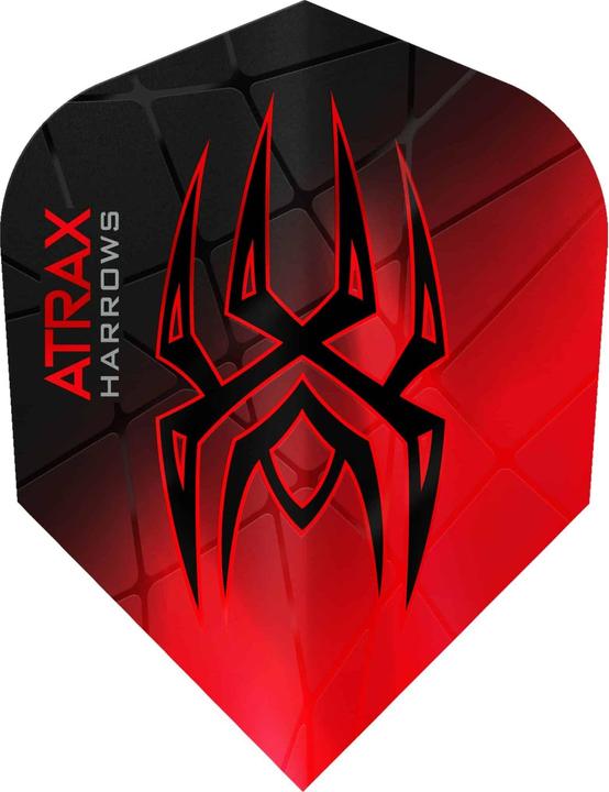 Actual product image Harrows Atrax Flights Red