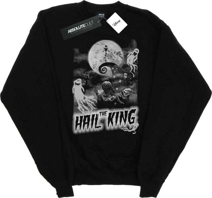 Disney Nightmare Before Christmas Hail The King Sweatshirt Jungen (140, 146)