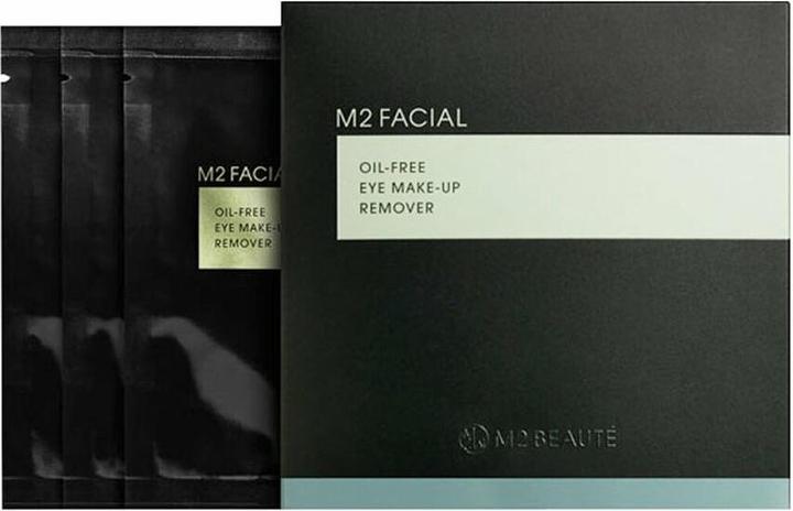 Image du produit M2 Beauté M2Beauté - Pads démaquillants pour les yeux sans huile (Chiffons de nettoyage, 10.50 ml)