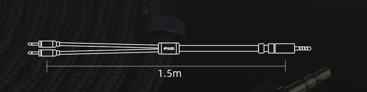 Actual product image FiiO LL-RC 2024 (1.5m, 3.5mm jack, 4.4mm jack, FT3)