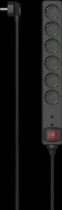 Produktbild Hama 00223153 Intelligente Steckerleiste 6 AC-Ausgänge 1,4 m 3680 W (6 x, CEE 7/3, 1.40 m)