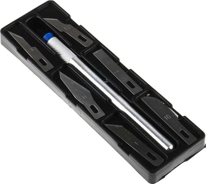 Produktbild Rs Pro Bastelmesser Set mit 6 Klingen (Ersatzklinge)