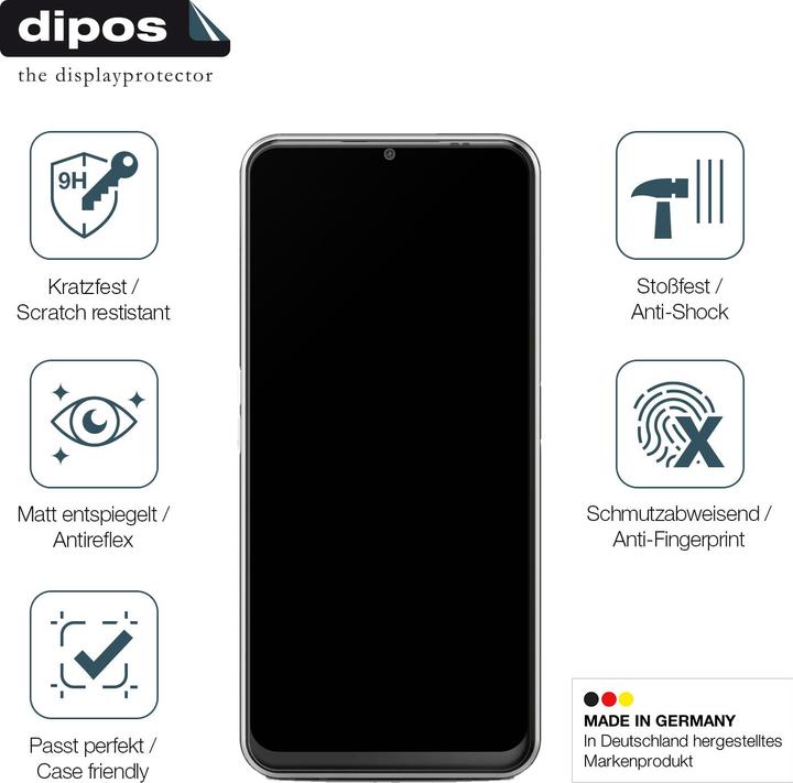 Produktbild Dipos Displayschutz Anti-Shock (2 Stück, Emporia Smart)
