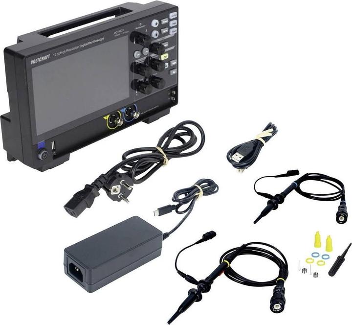 Produktbild Voltcraft DOV1002 Digital-Oszilloskop 100 MHz 2-Kanal 1.25 GSa/s 50 Mpts 12 Bit (CAT II)