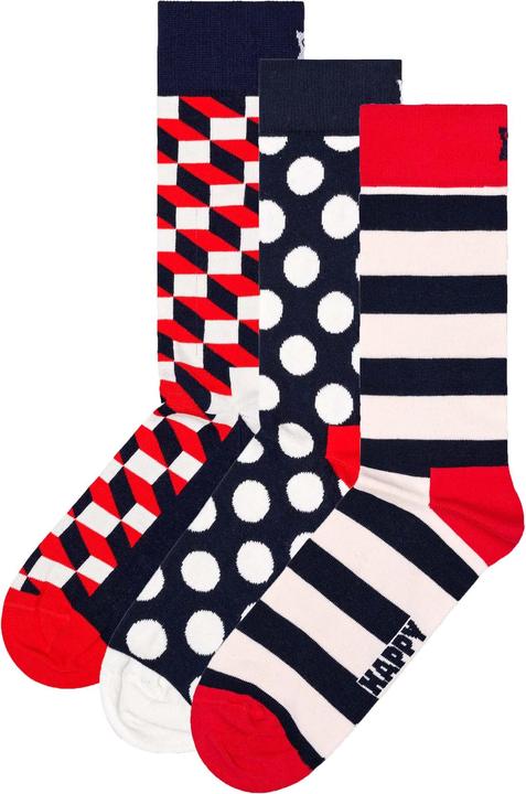 Produktbild Happy Socks Classic Filled Optic (3er Pack, 36 - 40)