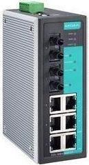 Actual product image Moxa EDS-408A-MM-ST-T - Entry-level managed Ethernet switch with 6 10100BaseT(X) ports (10100 ports)