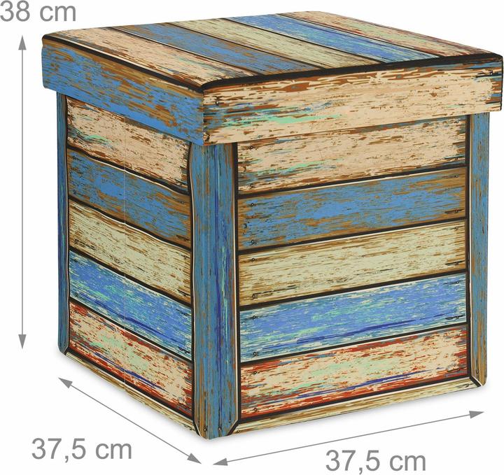 Productafbeelding Relaxdays Badeck plank (30 x 23 x 39 cm)