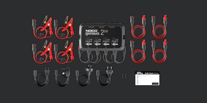 Produktbild Noco Genius 2X4 (12V, 6V, 12 A)