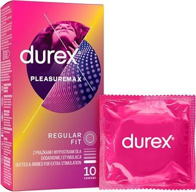 Produktbild Durex Pleasuremax Regular Fit Kondome (10 Stk.)