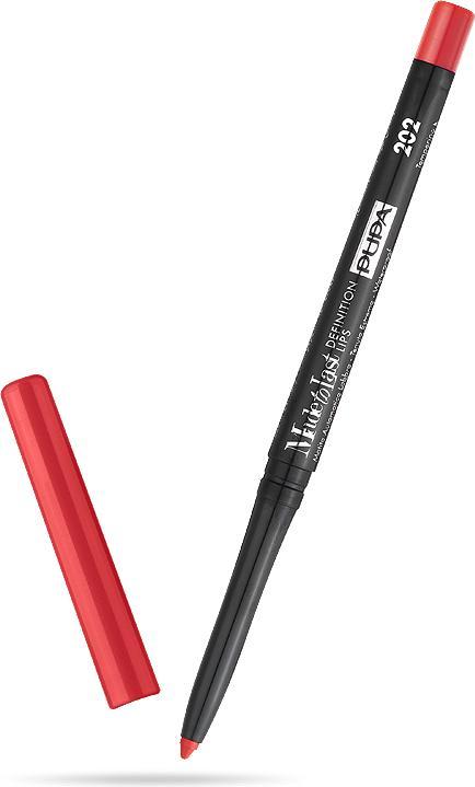 Actual product image Pupa Milano Made to Last Definition Lips Red Coral (202 Red Coral)