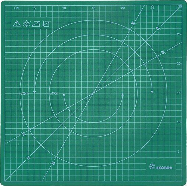 Immagine prodotto Ecobra Tappeto da taglio rotante a 360 gradi Dimensione verde: 315 x 315 mm