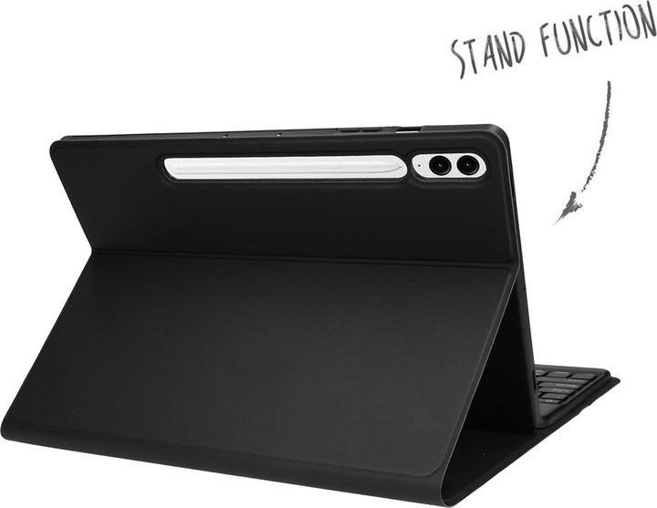 Produktbild Accezz QWERTY Bluetooth Keyboard Bookcase Samsung Galaxy Tab S9 FE Plus 12.4 inch (Eng. Int.)