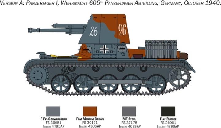 Produktbild 1:35 Ger. Panzerjäger I