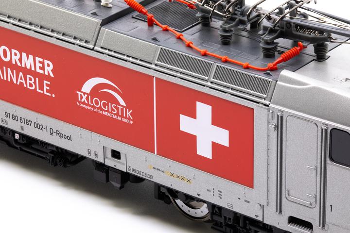 Image du produit Piko D-Railpool/TX Logistique 187 002 TRAXX Last Mile Ep. VI DC (Voie VI)