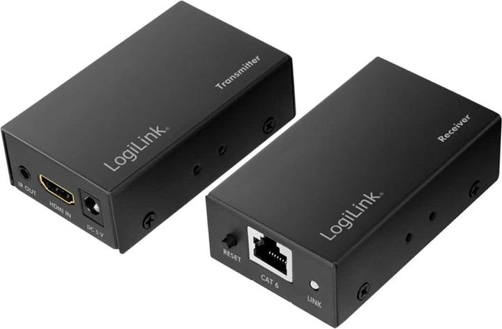 Actual product image LogiLink HDMI Extender via LAN up to 60 metres (Splinters, Extender)