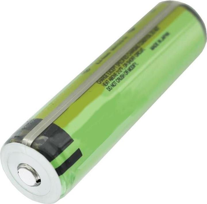 Produktbild Panasonic Akku 18650 geschützt und LCD-Schnell-Ladegerät (1 Stk., CR123A, 3400 mAh, Ladegerät inkl. Akku)