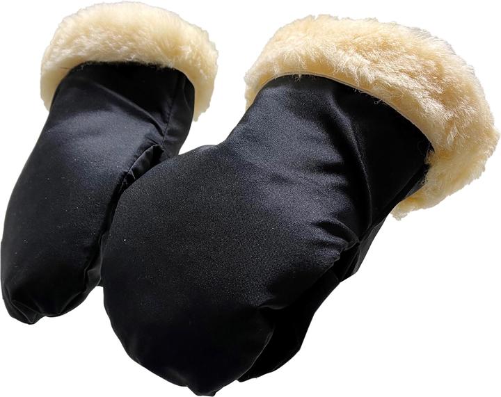 Kaiser Gants de poussette Mitt avec fourrure d'agneau
