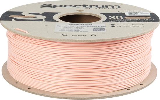 Actual product image Filament PLA Pastello pale salmon 1.0kg 1.75mm (PLA, 1.75 mm, 1000 g, Orange)