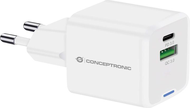 Conceptronic Charger 2Port 20W,1xUSB-C,1xUSB-A Desk PD ws (20 W)