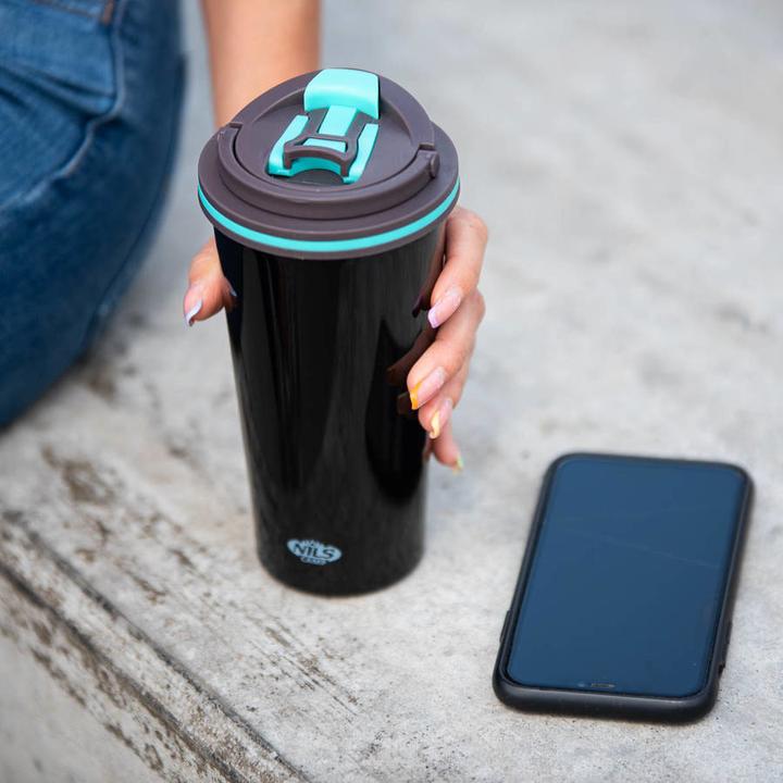 Actual product image Nils Camp NCB18 thermal CUP STATES CAMPSAS BLACK (0.50 l)