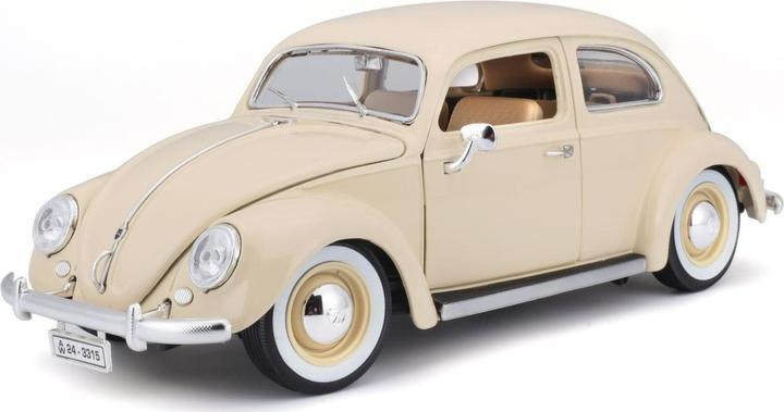 Actual product image Bburago 18-12029 1:18 VOLKSWAGEN KAFERT-BEETLE BLUE (4)