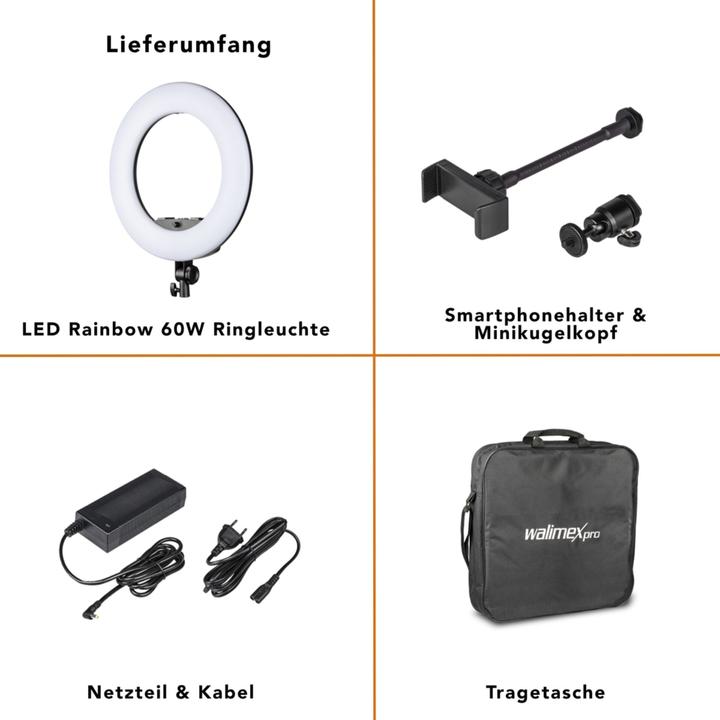 Produktbild Walimex pro LED Rainbow (Ringleuchte)
