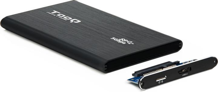 Produktbild Tooq Technology CAJA EXTERNA TQE-2529B 2,5" 7 MM SATA USB 3.0 UASP NEGRA (2.5")
