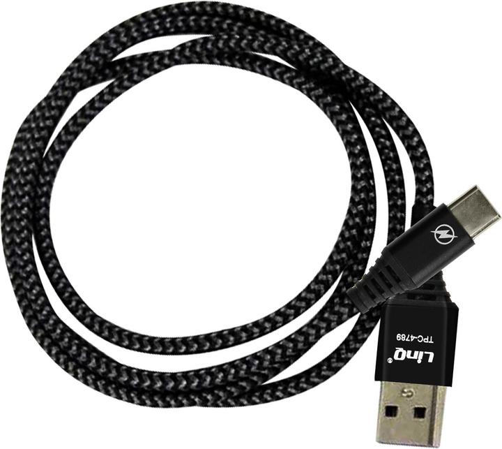 Actual product image LinQ TPC-4789 USB-C cable (1.50 m, USB 3.2 Gen 1)