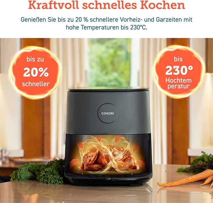 Actual product image Cosori Hot Air Deep Fryer XXL