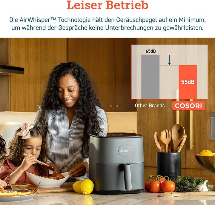 Actual product image Cosori Hot Air Deep Fryer XXL