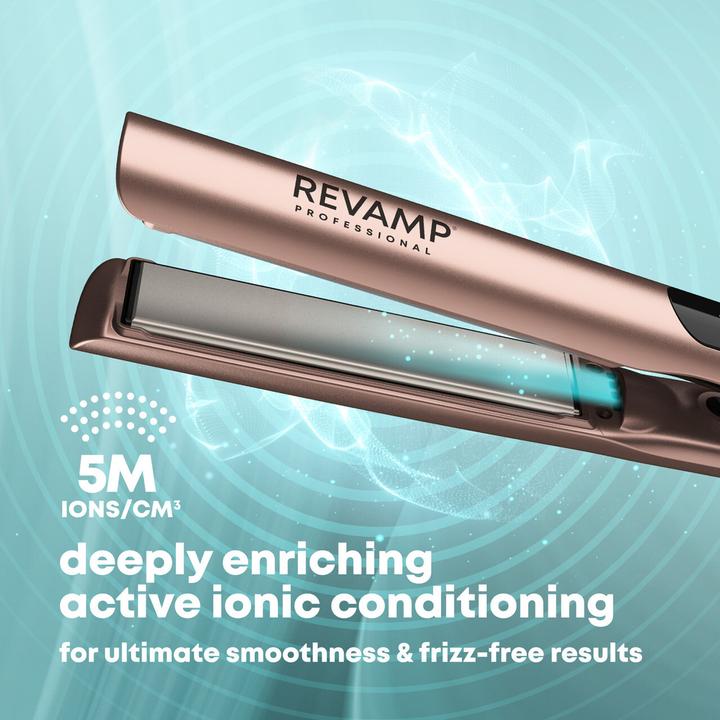 Produktbild Revamp ST-1900GD-EU Dynamic Straight & Style Ceramic Hair Straightener (Glätteisen)