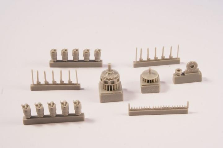 Actual product image CMK Le Rhóne 9J-French WWI Rotary Engine