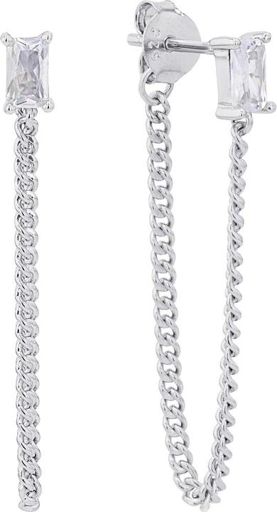 Immagine prodotto Amor Gioielli per orecchie da donna, argento 925, zirconi sintetici. (Argento 925)