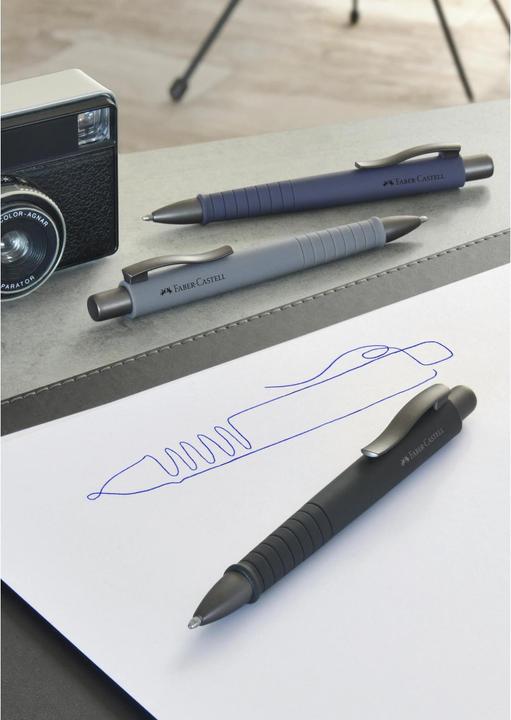 Actual product image Faber-Castell Poly Ball XB (Silver, Black, 1 x)