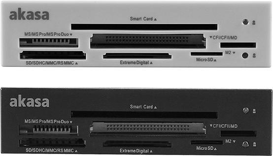 Immagine prodotto Akasa AK-ICR-09 Lettore di ID e Smart Card da 3,5 pollici (Scheda madre USB 2.0 interna)