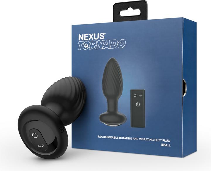Immagine prodotto Nexus Tornado Remote Control Rotating Butt Plug Black