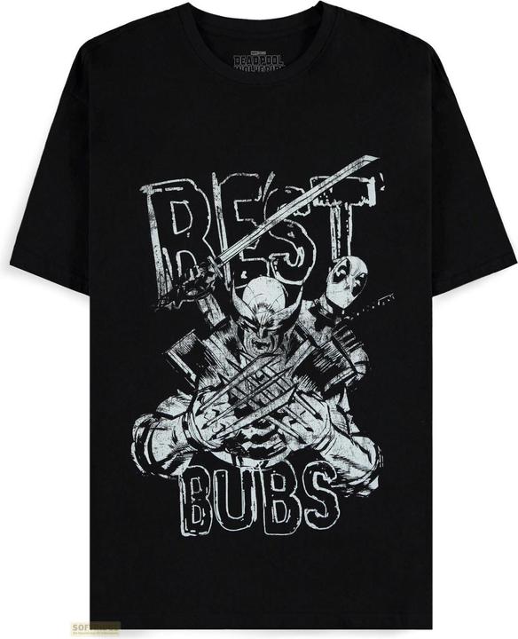 Difuzed Deadpool - Best Bubs - Men's Short Sleeved T-shirt - 2XL (XXL)
