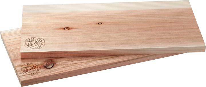 GEFU Zedernholz-Grillbretter BBQ XXL, 2 Stück (89536)