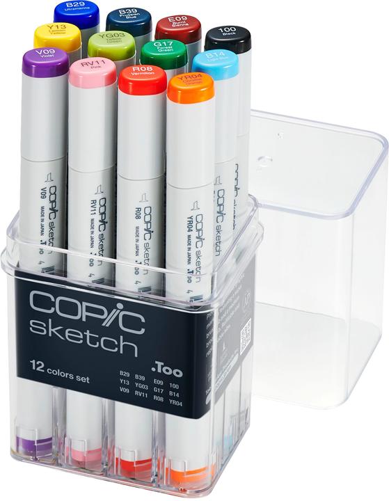 Produktbild Copic Marker sketch (Light Grey, 5 mm, 12 x)