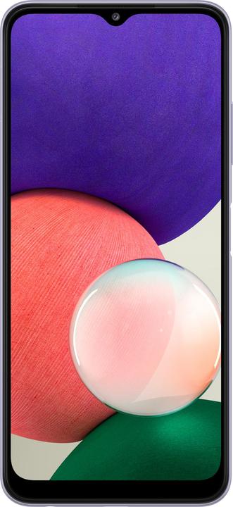 Actual product image Samsung Galaxy A22 5G EU (128 GB, Violet, 6.60", Dual SIM, 48 Mpx, 5G)
