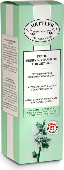 Immagine prodotto Mettler1929 Detox Clarifying Shampoo per capelli grassi Capelli grassi (200 ml, Shampoo liquido)
