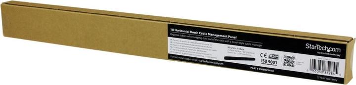 Produktbild StarTech 1u Brush Rack Cable Manager