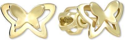 Brilio Butterfly earring made of yellow gold 231 001 00633