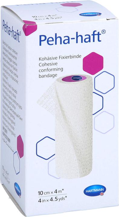 Produktbild Hartmann Peha-haft Latexfrei Fixierbinde 10 cm x 4 m, 1 St. Packung