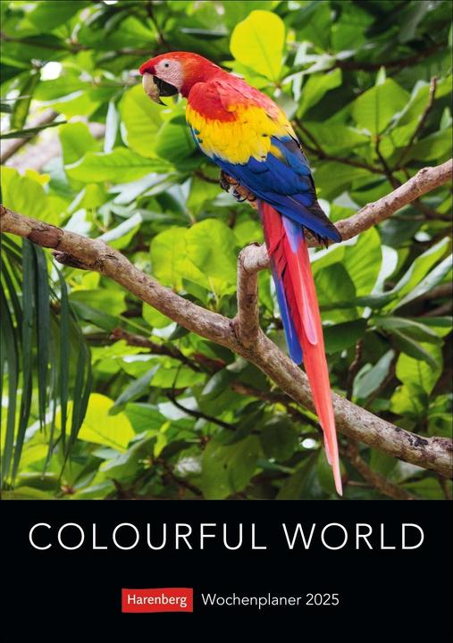 Produktbild Harenberg Colourful World Wochenplaner 2025 (Harter Einband, Deutsch)